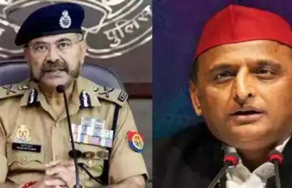 अखिलेश के बयान पर DGP का पलटवार, बोले- नियम से होती है थानेदारों की तैनाती, भ्रामक बयान न दें