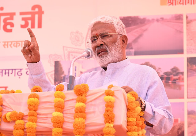 आज़मगढ़: जल शक्ति मंत्री ने सिंचाई विभाग के नवनिर्मित भवनों का किया लोकार्पण