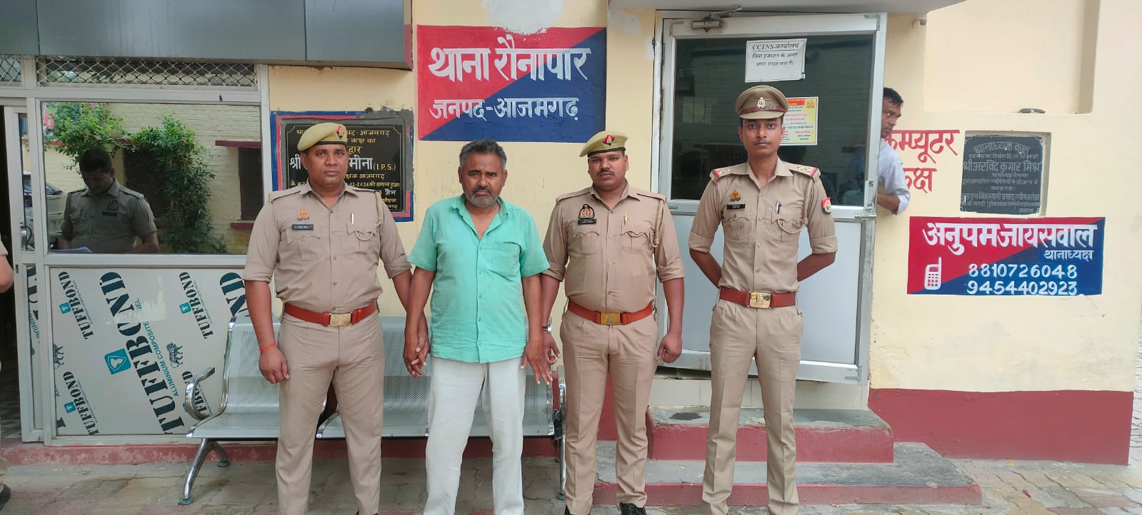 आज़मगढ़: ध्रुव सिंह उर्फ कुंटू सिंह गिरोह का बदमाश सुनील सिंह गिरफ्तार
