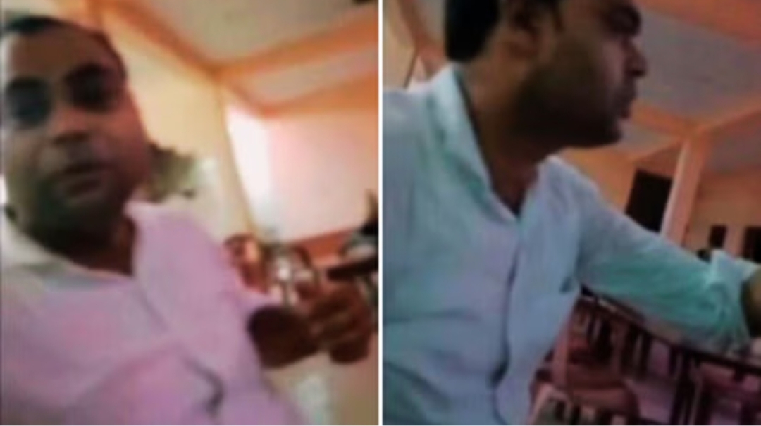आजमगढ़: नशे में निजी अस्पताल के डॉक्टर ने अधिकारियों की खोली पोल, वीडियो वायरल, CMO बोले-होगी जांच