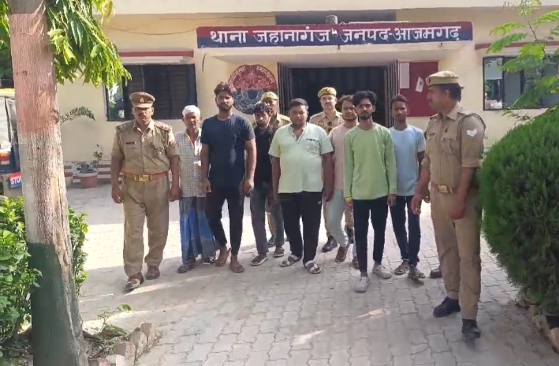 आज़मगढ़: ताजिया जुलूस के दौरान मारपीट करने वाले 7 आरोपी चढ़े पुलिस के हत्थे