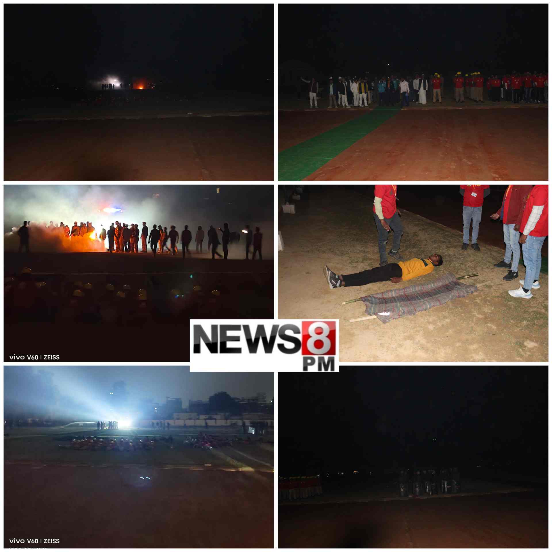 आज़मगढ़ में हवाई हमला! शहर अंधेरे में डूबा, सायरन की गूंज से हर दिल कांपा, दमदार सुरक्षा अभ्यास में हर मोर्चा सतर्क