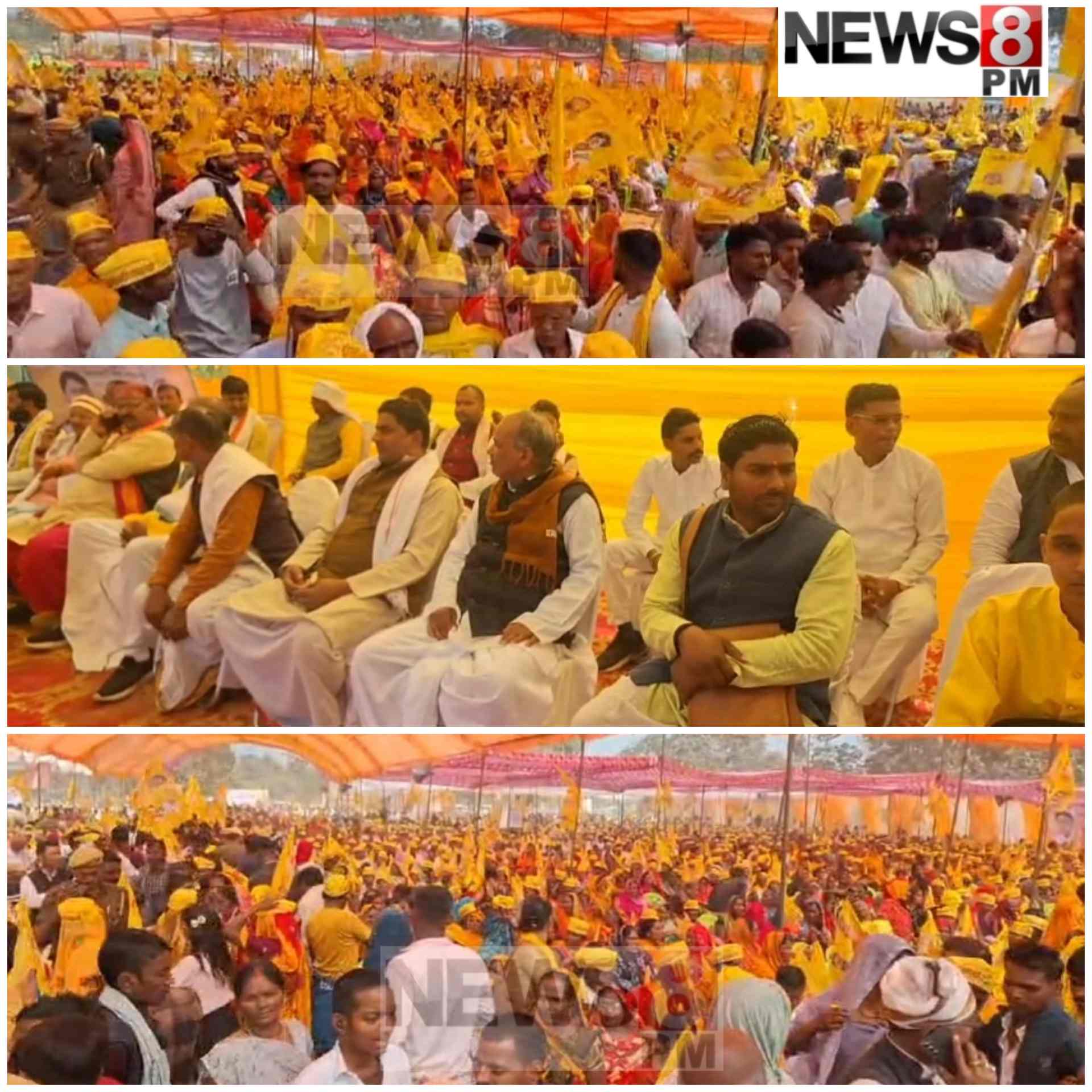 आज़मगढ़ में सुभासपा की सामाजिक समरसता रैली में&nbsp; नया नारा- ब्राह्मण शंख बजाएगा, राजभर आगे बढ़ता जाएगा