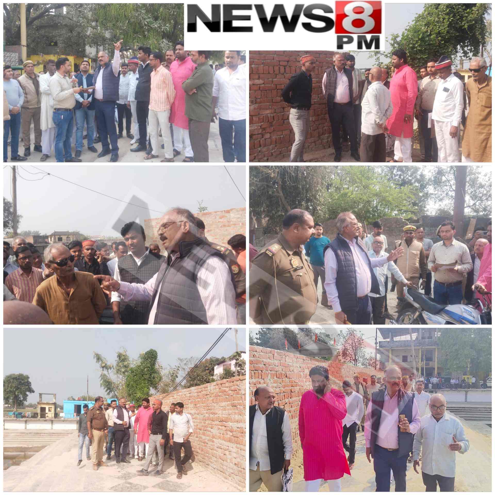 आज़मगढ़: होलिका दहन स्थल पर विवाद, एसडीएम ने किया मौके का निरीक्षण, सौहार्दपूर्ण वातावरण में त्योहार मनाने की अपील