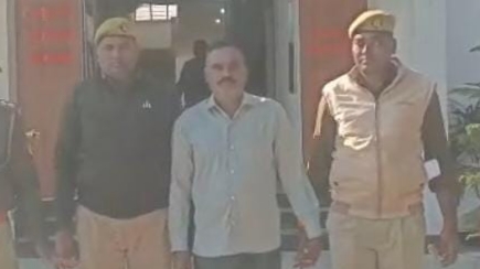 आजमगढ़: जिला बदर अपराधी गिरफ्तार, आदेश के उल्लंघन पर पुलिस ने की कार्रवाई