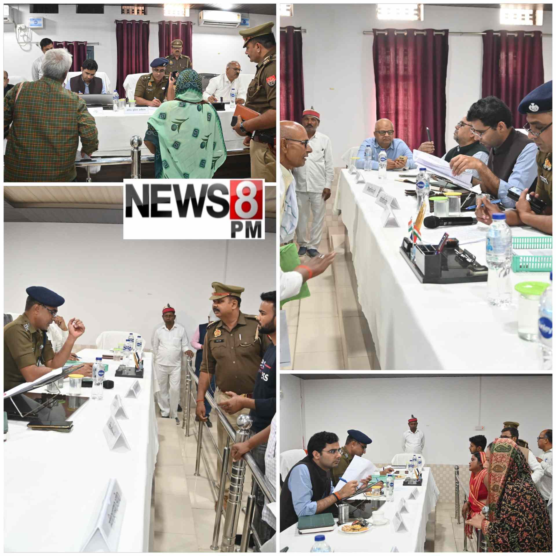 आज़मगढ़: वरिष्ठ अधिकारियों की अध्यक्षता में संपूर्ण समाधान दिवस, जन समस्याओं के त्वरित निस्तारण पर विशेष जोर