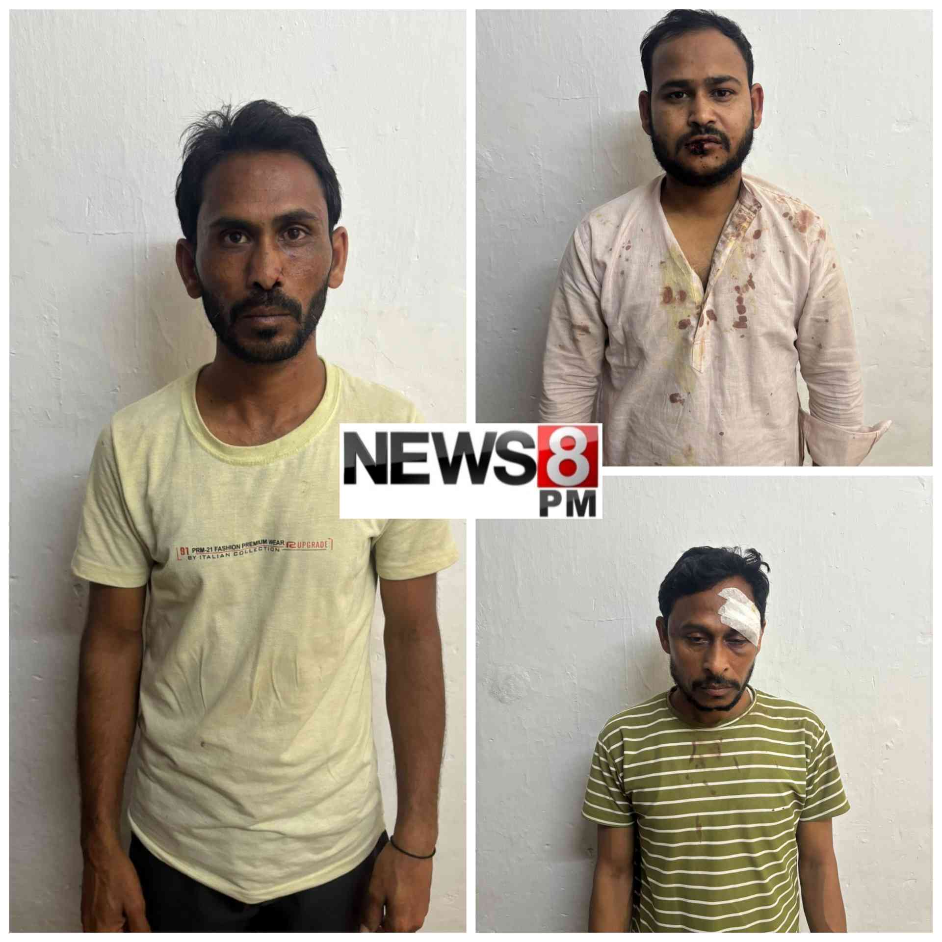 आजमगढ़: घर में घुसकर चाकू से हमला करने वाले तीन आरोपी गिरफ्तार