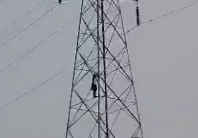 आज़मगढ़ में ‘शोले’ वाला सीन हकीकत में! प्रेमी से शादी की जिद में हाईवोल्टेज खम्भे पर चढ़ी किशोरी, मचा हड़कंप