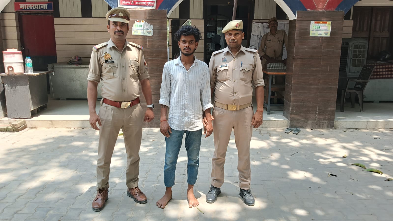 नाबालिग को शादी का झांसा देकर शारीरिक शोषण करने के आरोपी को,पुलिस ने कम्हेनपुर अंडरपास पुलिया से दबोचा