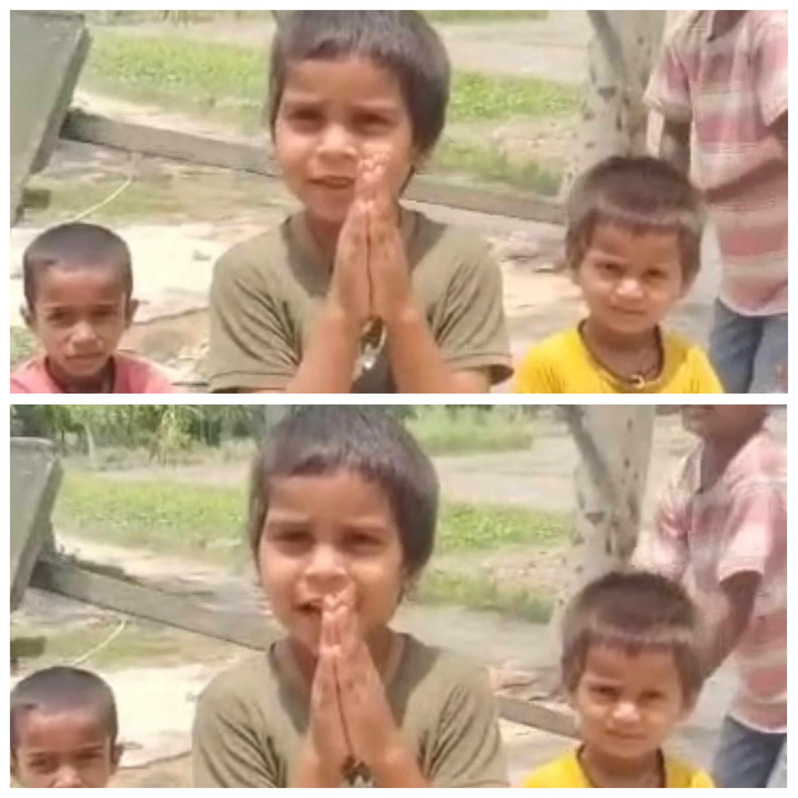 आजमगढ़।भीषण गर्मी में पानी के लिए तरसे मासूम,हाथ जोड़कर DM से लगाई गुहार