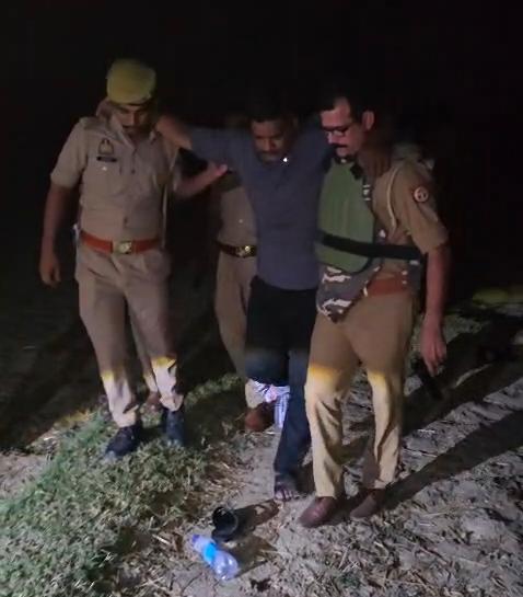 आजमगढ़-बरेली-बुलंदशहर में सक्रिय ठग गिरोह का सरगना गिरफ्तार, मुठभेड़ में घायल