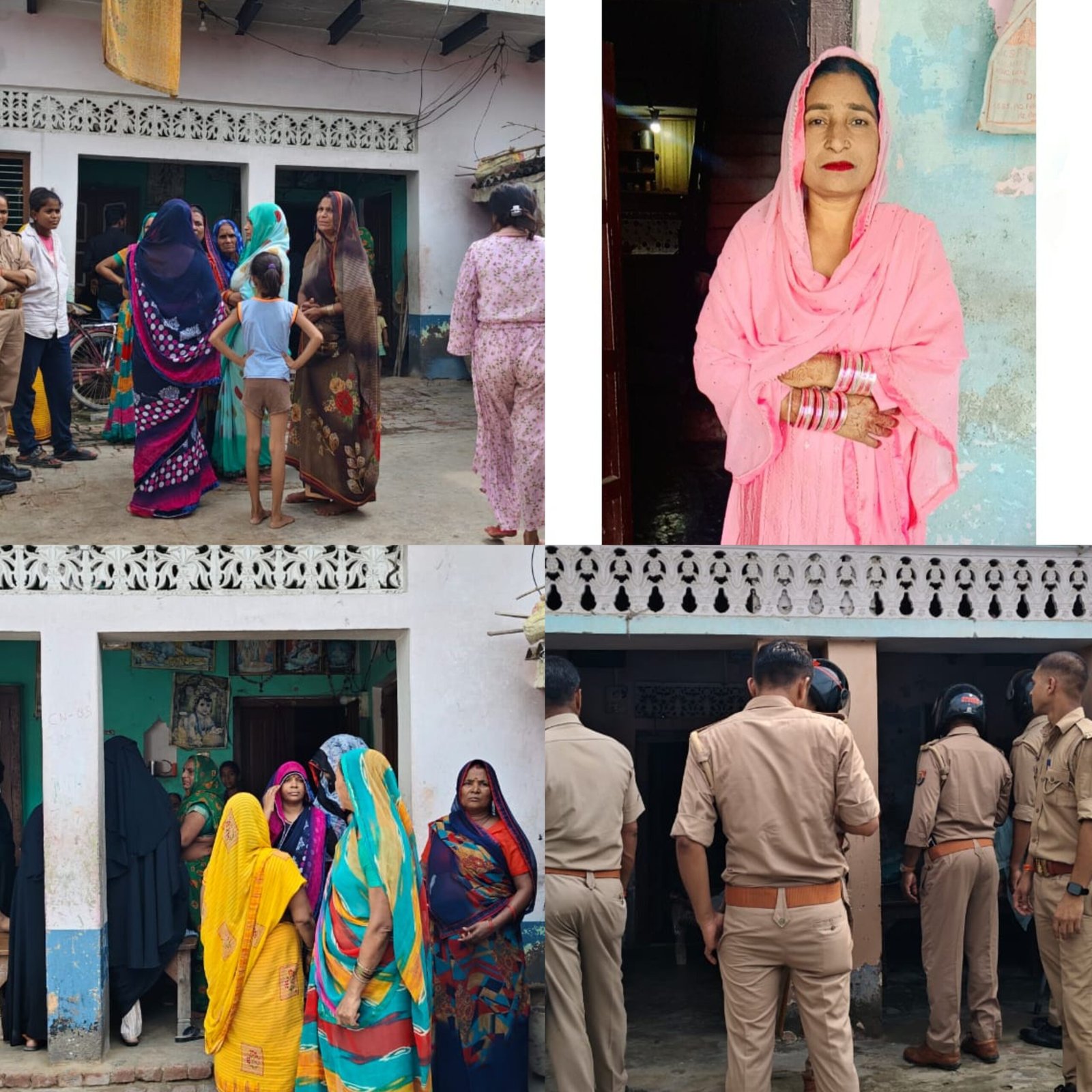 आजमगढ़ घनी आबादी में दिनदहाड़े महिला की गला रेतकर हत्या, बच्चों ने घर लौटकर देखा मां का लहूलुहान शव