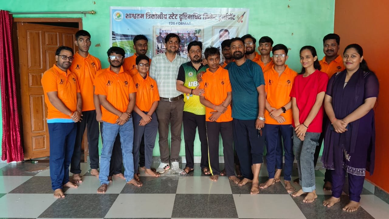 आजमगढ़ तूफान के कारण दृष्टिबाधित क्रिकेट टूर्नामेंट स्थगित,दिसंबर के प्रथम सप्ताह में होगा आयोजन