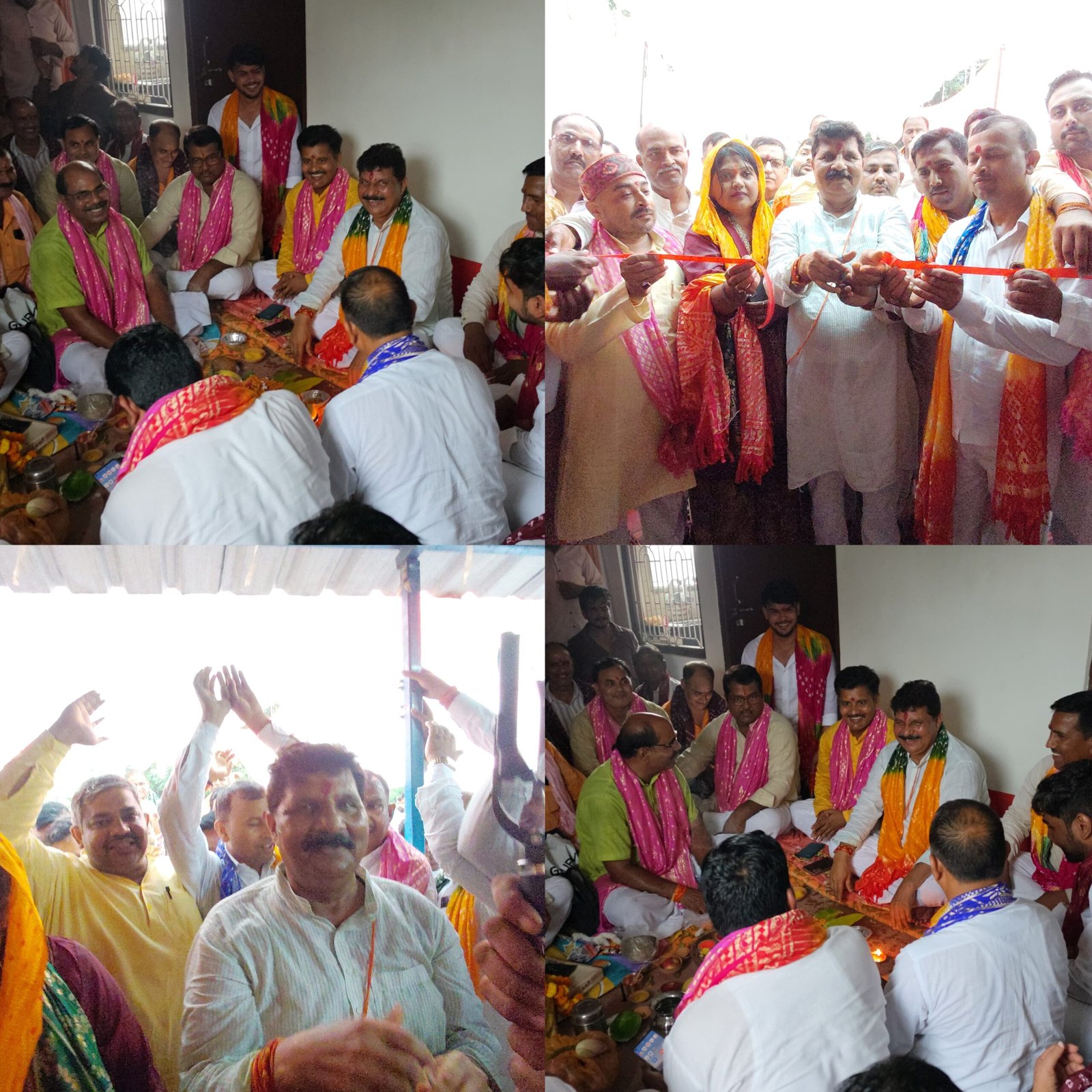 गोपालपुर में भाजपा का कैंप कार्यालय शुरू, जन्माष्टमी पर प्रेम राम ने किया उद्घाटन; जयनाथ सिंह बोले- जनता की सेवा ही सर्वोपरि